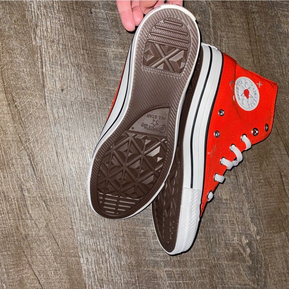 Converse Chuck Taylor All star Y2K Heart Hightop Fever Dream. Rare & New - Picture 4 of 10